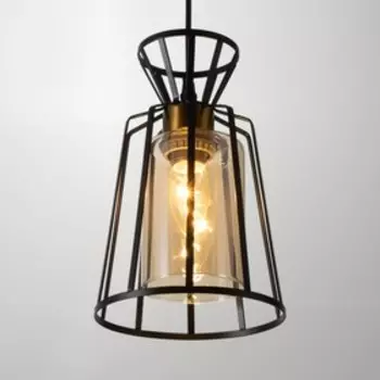 Светильник 2109/1BK E27 40Вт черный 14х14х100 см