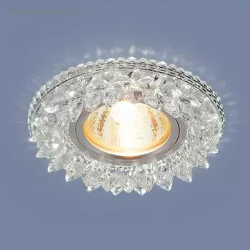 Светильник 2212 MR16, IP20, 35 Вт, G5.3,d=60 мм, цвет прозрачный