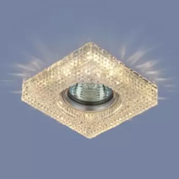 Светильник 2214 MR16, IP20, 35 Вт, G5.3,d=60 мм, цвет прозрачный