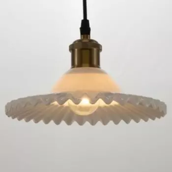 Светильник BayerLux 2262/1WT E27 40Вт бронза-белый 21х21х13-113 см