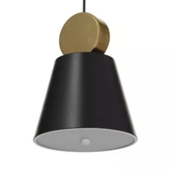 Светильник BayerLux 2285/1b LED черно-золотой 202024-124 см