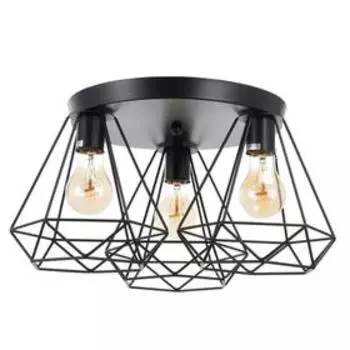 Светильник 2403159/3 E27 40 Вт черный-медь 505023 см BayerLux