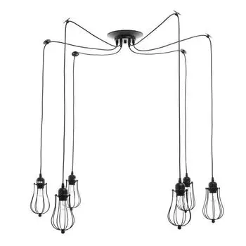 Светильник 2403170/6 E27 40Вт черный