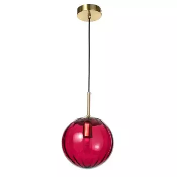 Светильник BayerLux 2481/1RD E27 40 Вт красный 202017.5-117 см