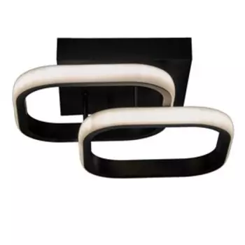 Светильник 2511/2BK LED 13Вт 4000К черный 24х20 см BayerLux