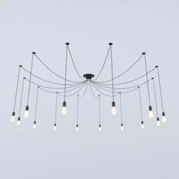 Светильник 2541/14 E27 40 Вт черный