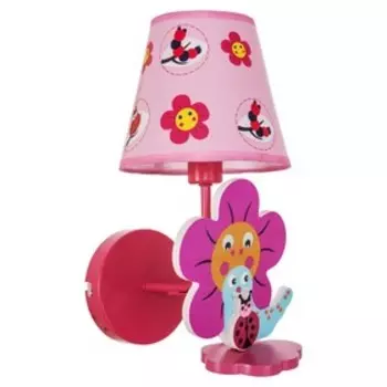 Светильник 257/1wPAINTING, E14 1x40Вт, цвет красный