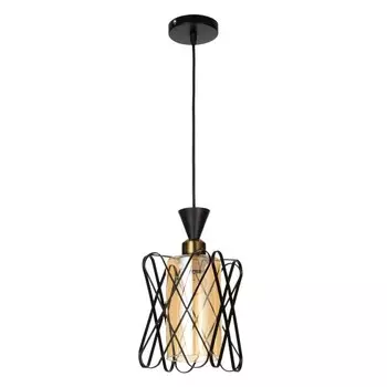 Светильник BayerLux 2746/1 E27 40Вт черный 15х15х31-131 см