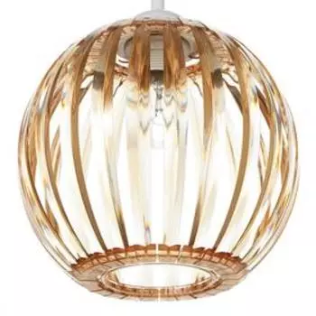 Светильник BayerLux 3330/1, 1хЕ27 15 Вт, коричневый 2124+60 см