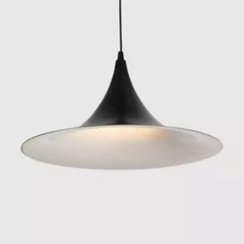 Светильник 4020 1х40Вт Е14 черный 41х41х20см