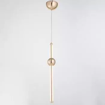 Светильник 49412/1 LED 16Вт 4000К золото 7х7х42-142 см