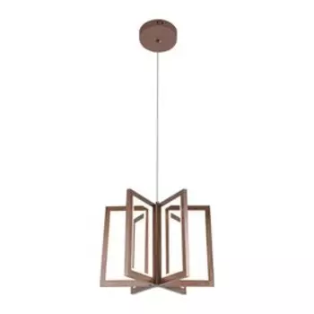 Светильник 53040/6CF, LED 6x11Вт 4000K, 8375лм, цвет коричневый