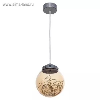 Светильник 5718/1AMB, 10Вт LED, цвет хром