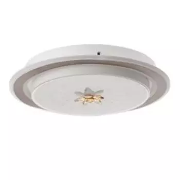 Светильник 670013N LED 80Вт 3 режима 3000-6000К диммер белый-черный 50х50х9 см