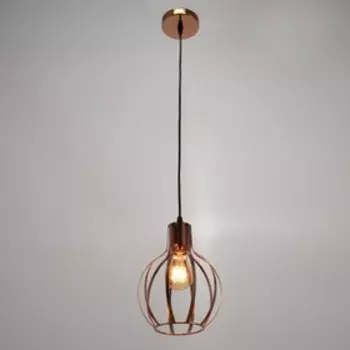 Светильник BayerLux 69960/1 E27 40Вт розовое золото 17х17х22-122 см