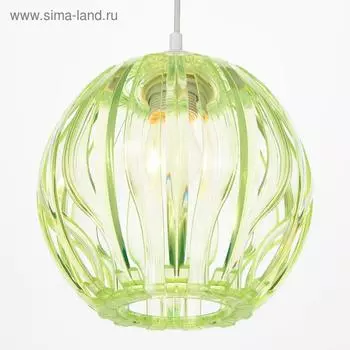 Светильник BayerLux 8330/1, 1хЕ27 15Вт, зеленый 23х21+60 см