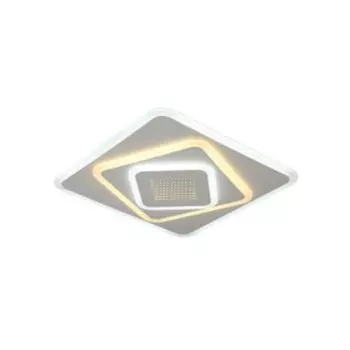 Светильник, 85Вт, LED, 50x50x6 см, цвет белый