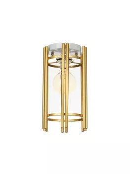 Светильник 91293/1 E27 40Вт белый-золото шампань 18х18х24 см BayerLux