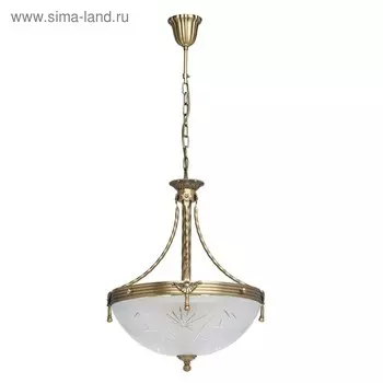 Светильник "Афродита" 4x60Вт Е14 бронза 40x40x110см