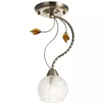 Светильник "Айдахо" 1x40Вт E14 бронза 15x15x39см