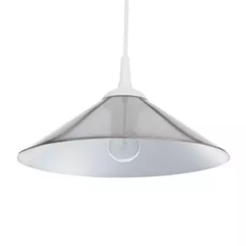 Светильник BayerLux Алана 1хЕ27 белый/тонированный 30х30х9см