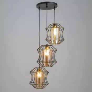 Светильник BayerLux "Аласер" 3хЕ27 40Вт чёрный