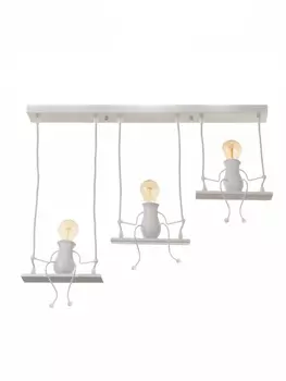 Светильник Altalena 3х40Вт Е27 белый 42х24х12см