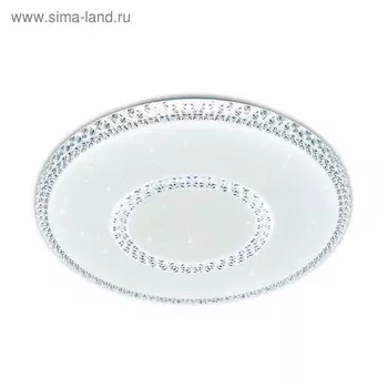 Светильник Ambrella light FF98, 48Вт LED, 3360лм, 3000-6400К, цвет белый, с ПДУ