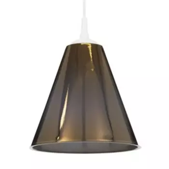 Светильник Амира 1хЕ27 белый/золото 23х23х21см