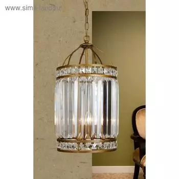 Светильник Ancient 3x40Вт E14 бронза 27x27x50см