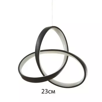 Светильник «Андер» LED 15 Вт 6000К черный 22100 см