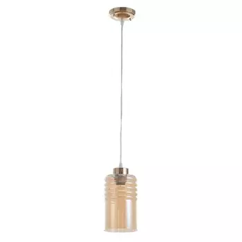 Светильник Annabelle 1х40Вт Е27 золото 13х13х80(23)см