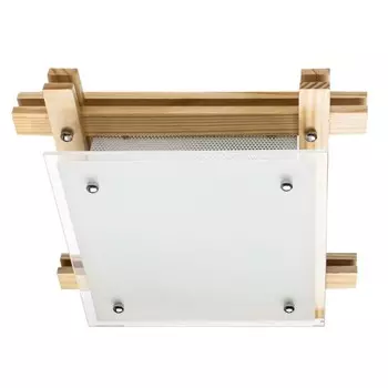 Светильник Archimede 2x60W E27 коричневый 30x30x9 см
