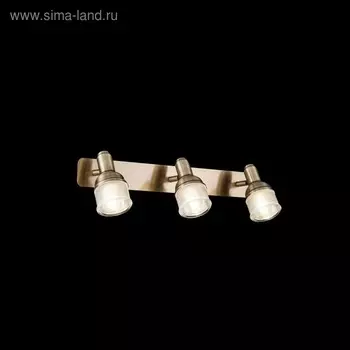 Светильник Arlette 3x40Вт E14 бронза