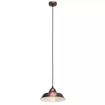 Светильник AUCKLAND 1x60Вт E27 медь 26x26x110см