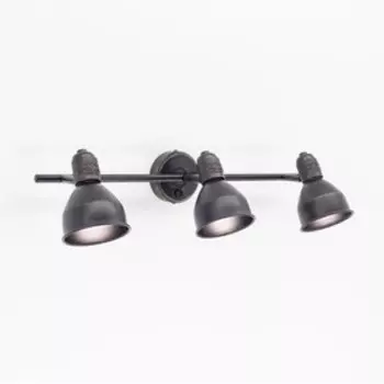 Светильник «Аврора» 3x60Вт Е14 кофейный 54x20x12см