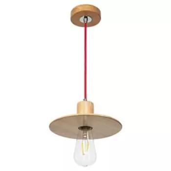 Светильник "Баия" 1x40Вт E27 светлое дерево