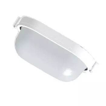 Светильник "Банник" 1401 НПП 03-60-021 1х60Вт E27 IP65 овал малый корпус бел. Элетех 1005500938