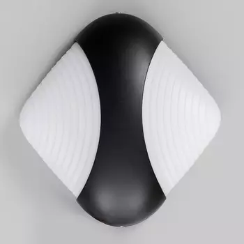 Бра BayerLux «Баррел», 2хLED, 10 Вт, 4000К, IP66, чёрный, 185.217 см