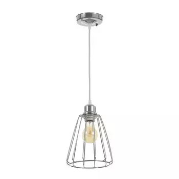 Светильник BayerLux "Амато" 1х40Вт Е27 хром 18х18х70см