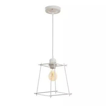 Светильник BayerLux "Анджело" 1х40Вт Е27 белый 18х18х70см