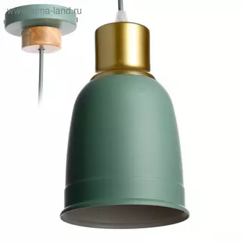 Светильник BayerLux "Аволтри" 1х60Вт E27 зеленый 13х13х23 см.