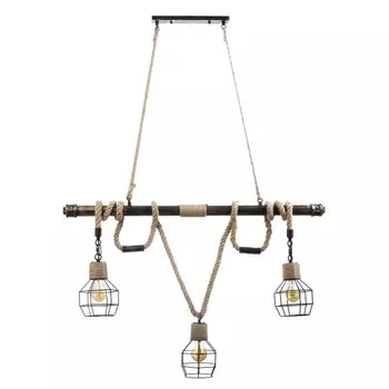 Светильник BayerLux "Аксел" 3хЕ14 40Вт черный 100х70-150см