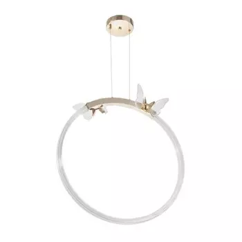 Светильник BayerLux "Бабочки" LED 38Вт золото 49х16х52,5-150 см