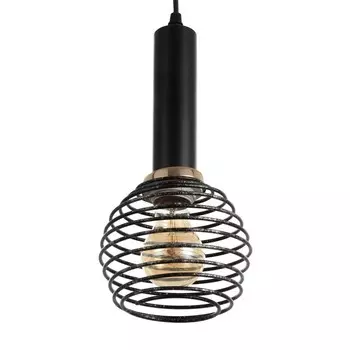 Светильник BayerLux "Берто" Е27 40Вт черно-медный 14х14х30-130 см