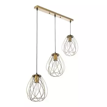 Светильник BayerLux "Бигли" 3хЕ27 40Вт золото 18х50х20-120см