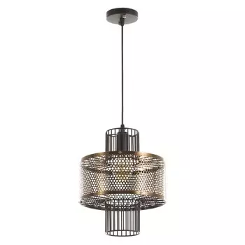 Светильник BayerLux «Цецна» Е27 40 Вт черный золото 252530-130 см