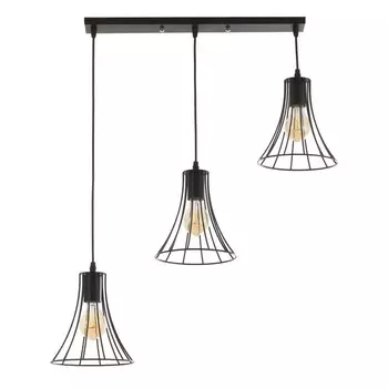 Светильник BayerLux «Чилли» 3хЕ27 40 Вт черный 185019-119 см