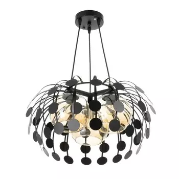 Светильник BayerLux "Дикси" 3хЕ27 40Вт черный 45х45х22-122см