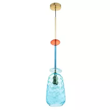 Светильник BayerLux "Джеффи" LED 10Вт голубой 15х15х75 см